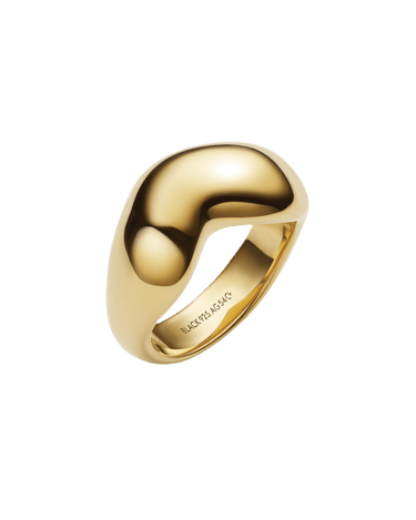 Maria Black Tryvann Ring Goldplated Silver - KYOTO - Maria Black