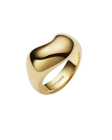 Maria Black Tryvann Ring Goldplated Silver - KYOTO - Maria Black