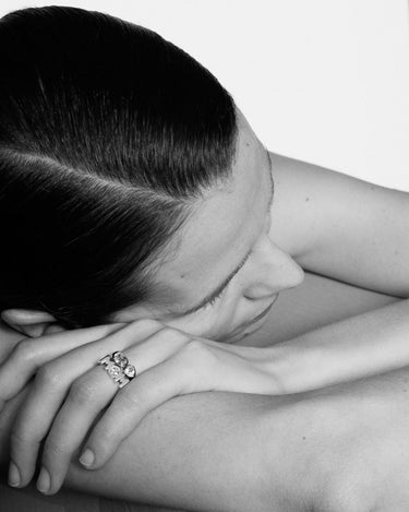 Maria Black You & Me Signet Ring Silver - KYOTO - Maria Black