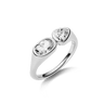 Maria Black You & Me Signet Ring Silver - KYOTO - Maria Black