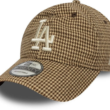New Era 9TWENTY HOUNDSTOOTH Los Angeles Dodgers Brown cap - KYOTO - New Era