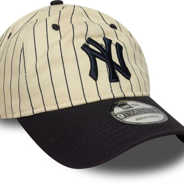 New Era 9TWENTY Pinstripe New York Yankees Off White/Navy cap - KYOTO - New Era