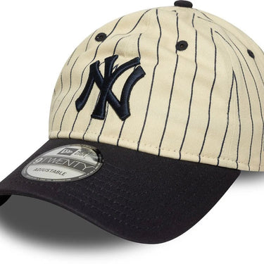 New Era 9TWENTY Pinstripe New York Yankees Off White/Navy cap - KYOTO - New Era