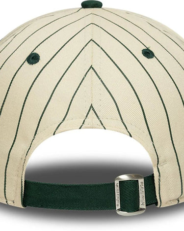 New Era 9TWENTY Pinstripe Oakland Athletics Off White/Dark Green cap - KYOTO - New Era