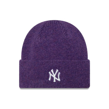 New Era FEMALE WIDE CUFF BEANIE NEW YORK YANKEES Purple - KYOTO - New Era