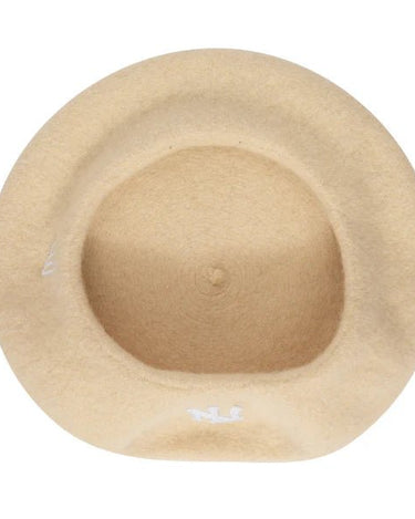 New Era FEMALE WOOL BERET NEW YORK YANKEES LTC hat beige - KYOTO - New Era
