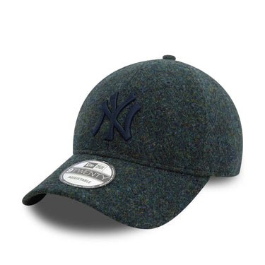 New Era HARRIS TWEED 9TWENTY® NEW YORK YANKEES Cap Dark Green, Navy - KYOTO - New Era