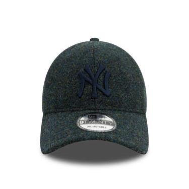 New Era HARRIS TWEED 9TWENTY® NEW YORK YANKEES Cap Dark Green, Navy - KYOTO - New Era