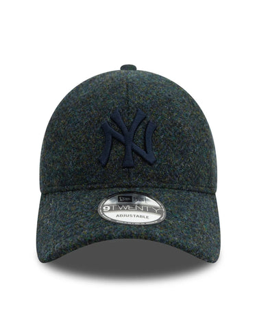 New Era HARRIS TWEED 9TWENTY® NEW YORK YANKEES Cap Dark Green, Navy - KYOTO - New Era