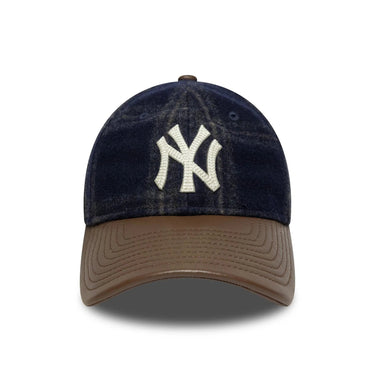 New Era IMG LODEN LEATHER 9TWENTY Navy Cap - KYOTO - New Era