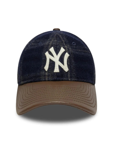 New Era IMG LODEN LEATHER 9TWENTY Navy Cap - KYOTO - New Era