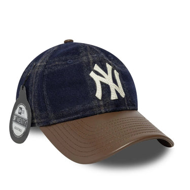 New Era IMG LODEN LEATHER 9TWENTY Navy Cap - KYOTO - New Era