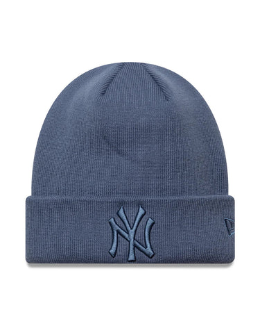 New Era LEAGUE ESSENTIAL BEANIE MIN stone blue - KYOTO - New Era