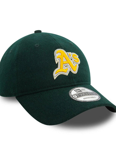 New Era MELTON 9TWENTY® OAKLAND ATHLETICS Cap Dark Green - KYOTO - New Era