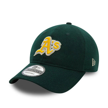 New Era MELTON 9TWENTY® OAKLAND ATHLETICS Cap Dark Green - KYOTO - New Era