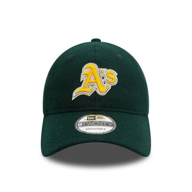 New Era MELTON 9TWENTY® OAKLAND ATHLETICS Cap Dark Green - KYOTO - New Era