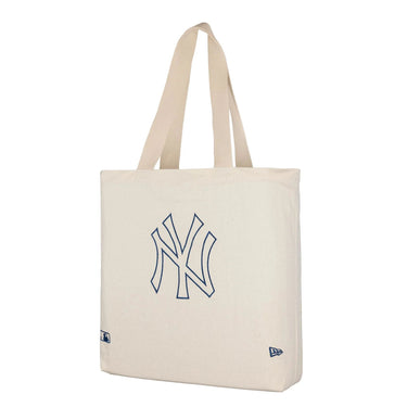 New Era MLB LIGHT CANVAS TOTE NY yankee Ivory/navy - KYOTO - New Era