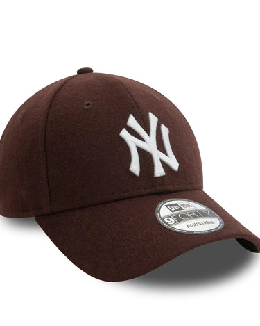 New Era NEW YORK YANKEES MELTON WOOL 9FORTY® Cap Brown - KYOTO - New Era