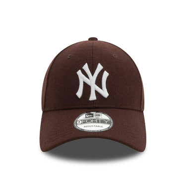 New Era NEW YORK YANKEES MELTON WOOL 9FORTY® Cap Brown - KYOTO - New Era