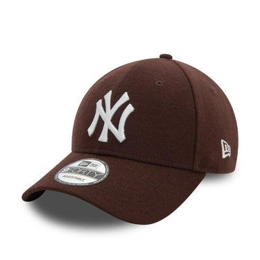 New Era NEW YORK YANKEES MELTON WOOL 9FORTY® Cap Brown - KYOTO - New Era