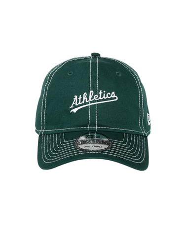 New Era Oakland Athletics 9TWENTY Contrast Stitch green cap - KYOTO - New Era