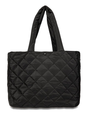 New Era QUILTED TOTE BAG NEYYAN Black - KYOTO - New Era