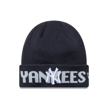 New Era WORDMARK BEANIE NEYYAN NVY hue - KYOTO - New Era