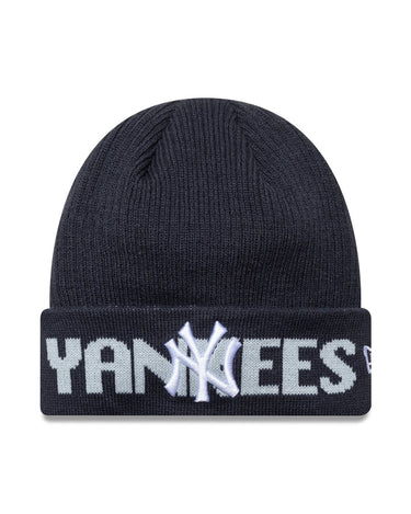 New Era WORDMARK BEANIE NEYYAN NVY hue - KYOTO - New Era