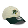 New Era WS PATCH 9TWENTY Oakland Athletics - Stone/Dark Green Cap - KYOTO - New Era