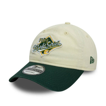 New Era WS PATCH 9TWENTY Oakland Athletics - Stone/Dark Green Cap - KYOTO - New Era