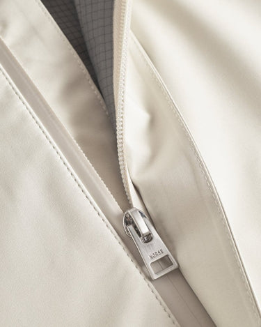 Norse Projects 3L Waterproof Stand Collar Jacket Kit White - KYOTO - Norse Projects