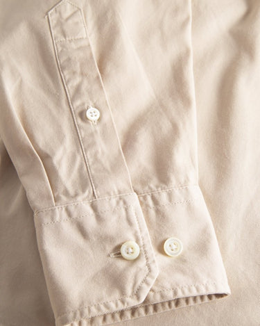 Norse Projects Algot Twill Shirt Oatmeal - KYOTO - Norse Projects