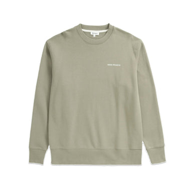 Norse Projects Arne Relaxed Organic Logo Sweatshirt Clay - KYOTO - Norse Projects