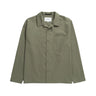 Norse Projects Carsten Solotex Twill Shirt LS Sediment Green - KYOTO - Norse Projects