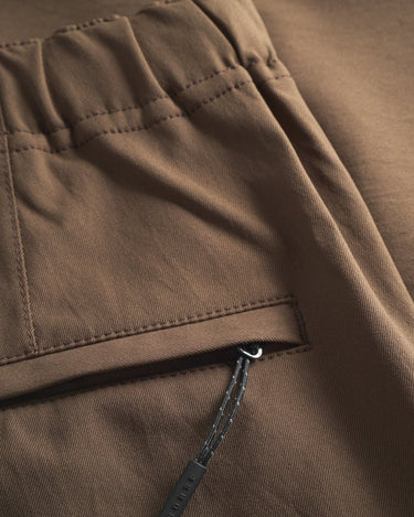 Norse Projects Ezra Fatigue Solotex Twill Shorts Chestnut - KYOTO - Norse Projects