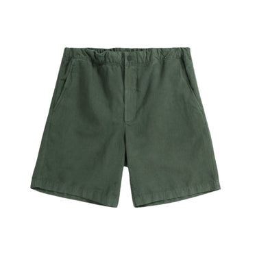 Norse Projects Ezra Relaxed Linen Shorts Spruce Green - KYOTO - Norse Projects