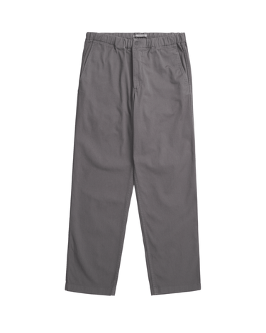 Norse Projects Ezra Relaxed Organic Stretch Twill Trouser Graphite - KYOTO - Norse Projects