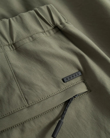 Norse Projects Ezra Solotex Twill Shorts Sediment Green - KYOTO - Norse Projects