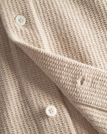 Norse Projects Gustav Crochet Jersey Shirt Oatmeal - KYOTO - Norse Projects