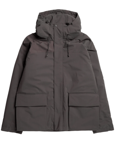 Norse Projects Herluf Alpinix Smart Merino Jacket Seal Brown - KYOTO - Norse Projects
