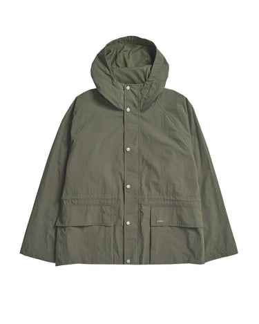 Norse Projects Herluf Tech Poplin Jacket Ivy Green - KYOTO - Norse Projects