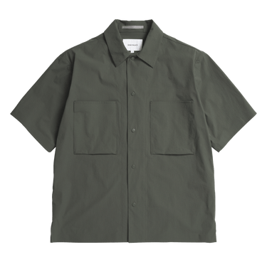 Norse Projects Hermann Travel Light SS Black Olive - KYOTO - Norse Projects