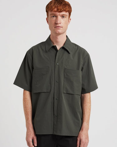 Norse Projects Hermann Travel Light SS Black Olive - KYOTO - Norse Projects