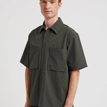 Norse Projects Hermann Travel Light SS Black Olive - KYOTO - Norse Projects