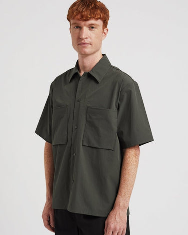 Norse Projects Hermann Travel Light SS Black Olive - KYOTO - Norse Projects