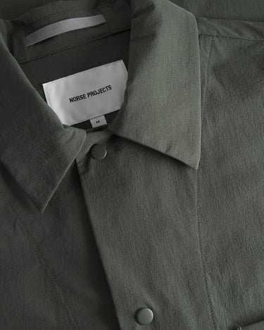 Norse Projects Hermann Travel Light SS Black Olive - KYOTO - Norse Projects