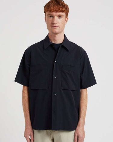 Norse Projects Hermann Travel Light SS Dark Navy - KYOTO - Norse Projects