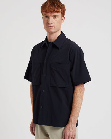 Norse Projects Hermann Travel Light SS Dark Navy - KYOTO - Norse Projects