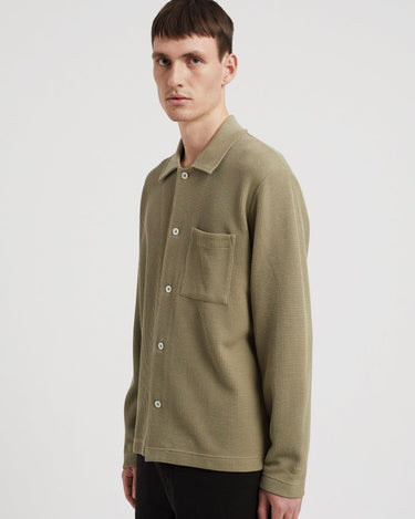 Norse Projects Jorn Double Face Overshirt Clay - KYOTO - Norse Projects