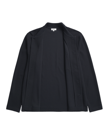 Norse Projects Jorn Double Face Overshirt Dark Navy - KYOTO - Norse Projects